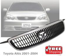 New Front Chrome Hood Grille Grill Fit For Toyota Corolla Altis 2001 02 03 2004