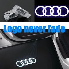 2pcs Audi 3d Logo Ghost Laser Projector Door Under Puddle Lights For Audi A4
