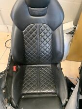 Leather Seats Set Black Leather Oem 12-18 Audi A7 S7 Rs7 4.0l