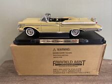 Fairfield Mint 92578 Yellow 118 1957 Mercury Turnpike Cruiser  - In Orig Box