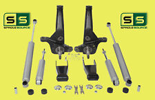 4 1-2 Lift Kit Spindles Rear Shackles 4 Shocks For 01 - 10 Ford Ranger 2wd
