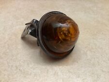 Vintage Clearance Lamp Amber Glass Yankee Lens Saf-t-ray 90 Marker Light Early
