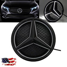 Led Emblem Light Car Front Grille Illuminated Logo Star Badge For Mercedes-benz