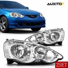 For Acura Rsx Dc5 2002 2003 2004 Headlights Headlamps Driver Passenger 2set