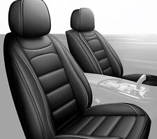 For Volkswagen Passat 1999-2022 Front Row Car 2-seat Covers Pu Leather Protector