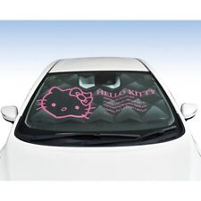 Hello Kitty Black Pink Sanrio Jdm Japan Car Accessory Front Sunshade