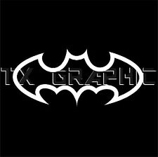 Batman Outline Decal Vinyl Logo Symbol Bumper Sticker Window