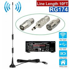 Magnetic Fmam Hd Indoor Digital Radio Antenna Signal Stereo Receiver Booster Us