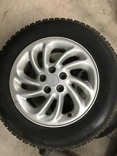 2 Lincoln Mark Series 1995 Factory Rims And Tires Blizzak Ws-15 Tires 255 60r16