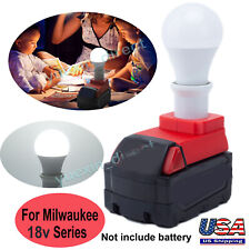 Led Work Light Bulbs Emergency Desk Lamp For Milwaukee 18v Battery Cordless