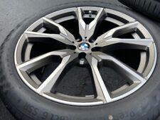 Authentic Bmw Style 755 M Wheels Continental Tires Tpms Caps X6 X5 X7 G07