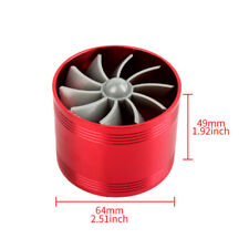 Us Car Turbine Air Intake Fuel Gas Saver Single Fan System Turbonator 2.5-2.9