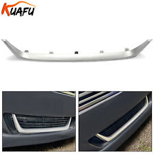 Kuafu Silvery Lower Front Bumper Grille Trim Molding For Toyota Venza 2013-2016
