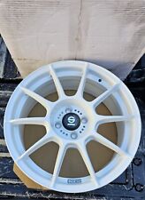 Sparco Ff 1 White 17x7 4x100 Et37 W2908150130 Flow Form Alloy Wheel Rim One Ff1