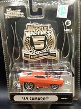 Muscle Machines 5th Anniversary 69 Camaro Supercharged164diecast 05-01