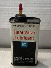 Vintage Gm General Motors Heat Valve Lubricant 8oz Collectible Can 1960s