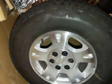Oem Chevrolet Wheel Silver Machined 17 Rims Tires Z71