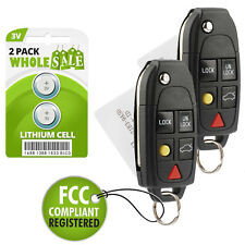 2 Replacement For 2004 2005 2006 2007 2008 2009 Volvo Xc90 Key Fob Remote