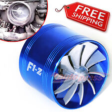 Air Intake Fan Bl Turbo Supercharger Turbonator Charger Gas Fuel Saver For Ford