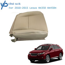 For 2010-2015 Lexus Rx350 Rx450h Driver Bottom Perforated Leather Seat Cover Tan