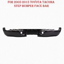 For 2005-2015 Toyota Tacoma Step Bumper Face Bar Powdercoated Black