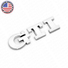 For 91-14 Gti Liftgate Adhesive Nameplate Badge Logo Emblem Decoration Sport