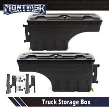 Fit For 2017-2020 Ford F-250 F-350 Super Duty Truck Bed Storage Box Toolbox