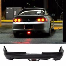 Fits 02-04 Acura Rsx 2dr Rear Diffuser Bumper Lip With Led Brake Light Mug Style