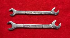 Two Snap-on Sae Open-end Ignition Wrenches Made In Usa Very Good Condition