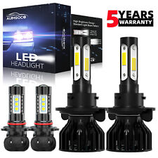 Led Lights For Ford 2004-2014 6000k Led Headlight Hilo Fog Light Bulbs Combo