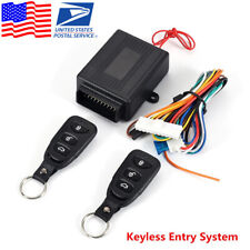 Universal Car Keyless Entry Remote Control Door Lock Security Alarm System Usa