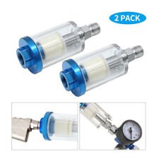 2 Spray Tool Gun Air Compressor Air Regulator Oil Water Separator Trap Filter