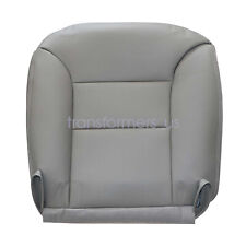 For 1995-1999 Gmc Sierra Chevy Tahoe Front Leather Bottom Top Seat Cover Gray