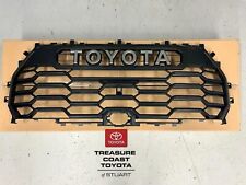 New Oem Toyota Tundra 2022-2023 Trd Pro Grille Matte Black Finish