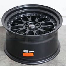 17x7 Flat Black Wheels Xxr 521 5x1005x114.3 38 Set Of 4 73.1