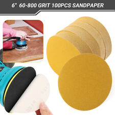 6 Inch Psa Sanding Disc Sandpaper 100 Roll 40-800 Grit Sand Paper
