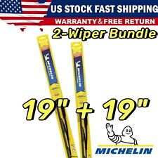 2-wipers 19 19 For Michelin All-season Windshield Wiper Blades - 25-190 X2