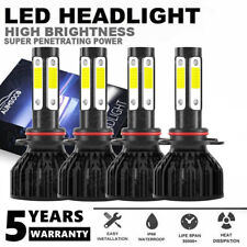 For Toyota Camry 2002-2004 Sedan 4dr Replacement Led Headlights Bulbs Kit 6000k