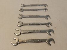 Snap On 6 Pc Open End Ignition Wrench Set  Ds 2224 2422 1820 2018 1516 1615 I71