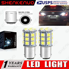 Super Bright 1156 Led Reverse Backup Light 6000k White Parking Drl Lamp 2 Bulbs