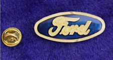 Large Vintage Ford Blue Oval Hat Lapel Pin Badge Logo Fomoco Truck Mustang