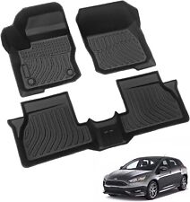 Fit 2012-2018 Ford Focus Floor Mats All Weather 3d Tpe Odorless Upgraded Mats