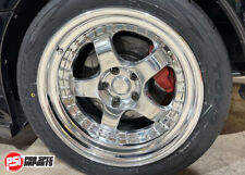 Centre Caps Work Meister S1 3p And 2p Wheels Billet Cnc Silver - 60.1mm...