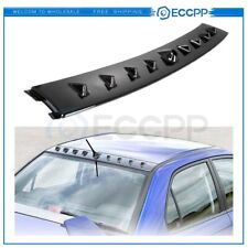 For Mitsubishi Lancer Evo 8 9 Carbon Look Style Shark Fin Rear Roof Spoiler