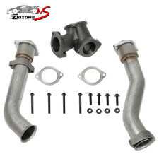 For Ford F350 99.5-03 Stainless Up Pipe Kit Bellow Powerstroke 7.3l Diesel Turbo