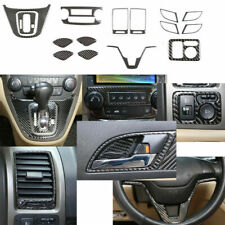 16pcs Carbon Fiber Interior Full Set Cover Trim For Honda Crv Cr-v 2007-2011