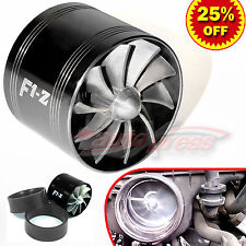 For Ford 2.5-3.0 Turbo Supercharger Air Intake Turbonator Fuel Saver Fan Black