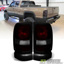 1994-2001 Dodge Ram 1500 2500 3500 Red Smoke Tail Lights Brake Lamps Aftermarket