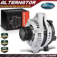 Alternator For Acura Rdx 2013 2014 2015 V6 3.5l 135amp 12v Cw 6-groove Pulley