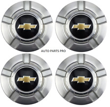 4pcs.18 Inch Chevy 6 Lug Machined Aluminum Center Caps Hubcaps Wheel Cover 07-13